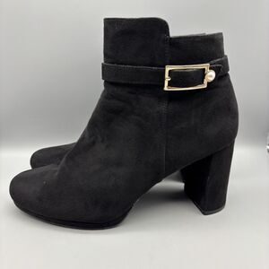 Kelly & Katie Ankle Boots Women’s Size 10 M Ayla Black‎ Side Zip
